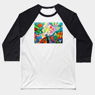 Hello little fishies Baseball T-Shirt